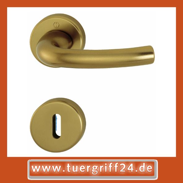Hoppe Tokyo Aluminium Rosettengarnitur F4 Bronzefarben 1710/42KV/42KVS, 8212318, 8212276